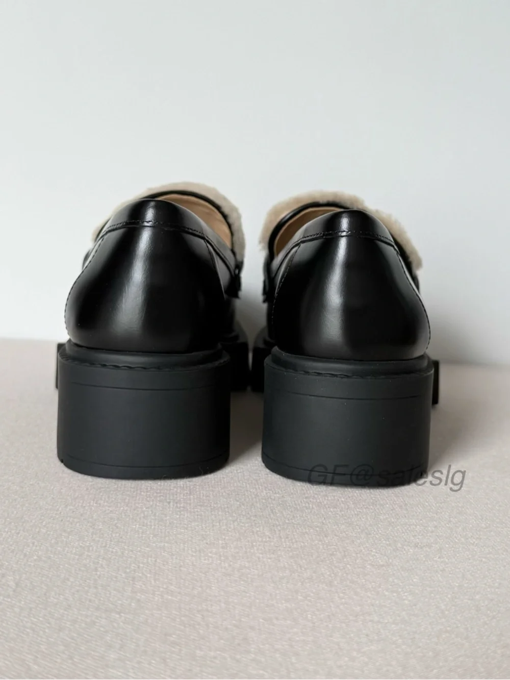 NWT Coach Leah Loafer lady’s Shoes Size 6.5 Black CX033